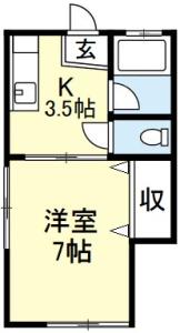 ユニヴァコートSAKO 303【間取図】 999999 (コーポ三木(203・303).jpg)