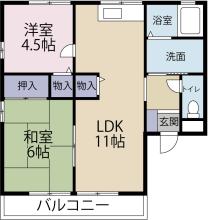 [賃貸物件]�レトア川内1�詳細情報-間取り