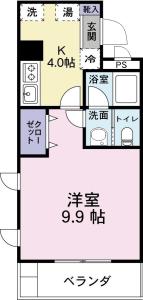 フィールド・オブ・ウィステリア 406【間取図】 999999 (フィールドオブウィステリア206・406.jpg)