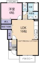 [賃貸物件]�ハーブソフィアⅠ�詳細情報-間取り