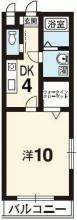 [賃貸物件]�アクア21�詳細情報-間取り